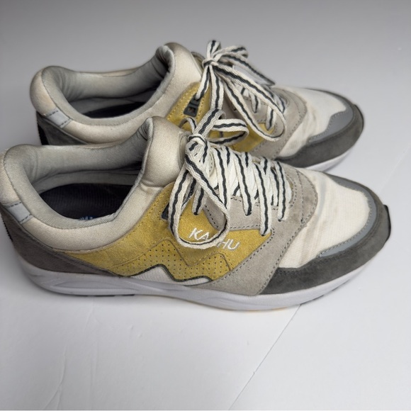 Karhu Yellow and Gray Sneakers - Picture 4 of 8